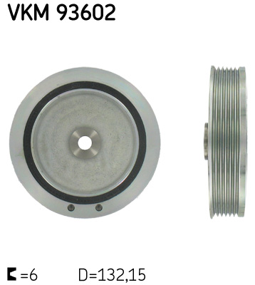 Krukaspoelie SKF VKM 93602