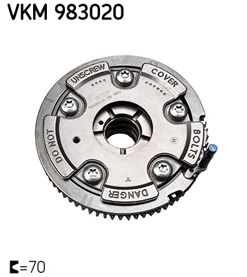 SKF Nokkenasregelaar-/versteller VKM 983020