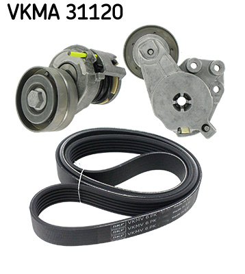 SKF Poly V-riemen kit VKMA 31120