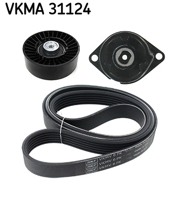 SKF Poly V-riemen kit VKMA 31124