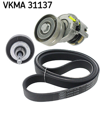 SKF Poly V-riemen kit VKMA 31137