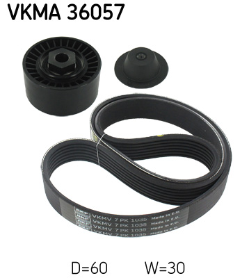 Poly V-riemen kit SKF VKMA 36057