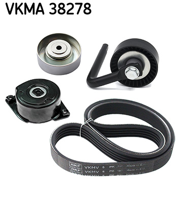 SKF Poly V-riemen kit VKMA 38278