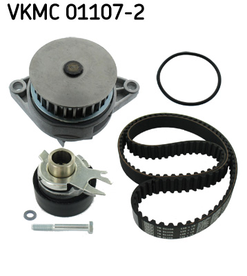 Distributieriem kit inclusief waterpomp SKF VKMC 01107-2