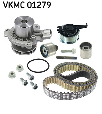 Distributieriem kit inclusief waterpomp SKF VKMC 01279