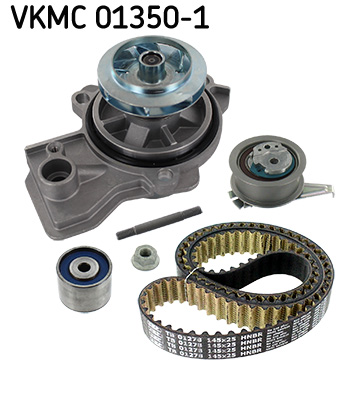 Distributieriem kit inclusief waterpomp SKF VKMC 01350-1