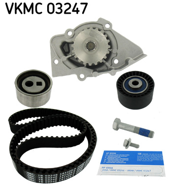 SKF Distributieriem kit inclusief waterpomp VKMC 03247