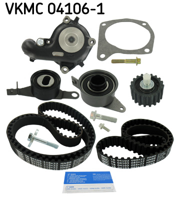 Distributieriem kit inclusief waterpomp SKF VKMC 04106-1