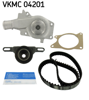 SKF Distributieriem kit inclusief waterpomp VKMC 04201