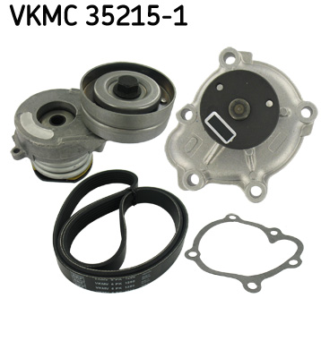 Poly V-riemen kit inclusief waterpomp SKF VKMC 35215-1