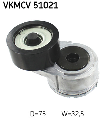 Spanrol (poly) V-riem SKF VKMCV 51021