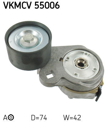 Spanrol (poly) V-riem SKF VKMCV 55006