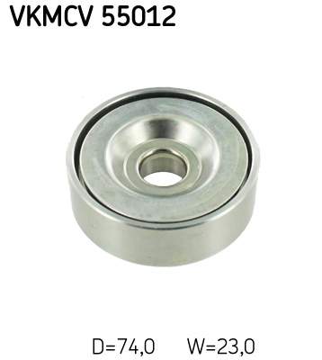 Geleiderol (poly) V-riem SKF VKMCV 55012