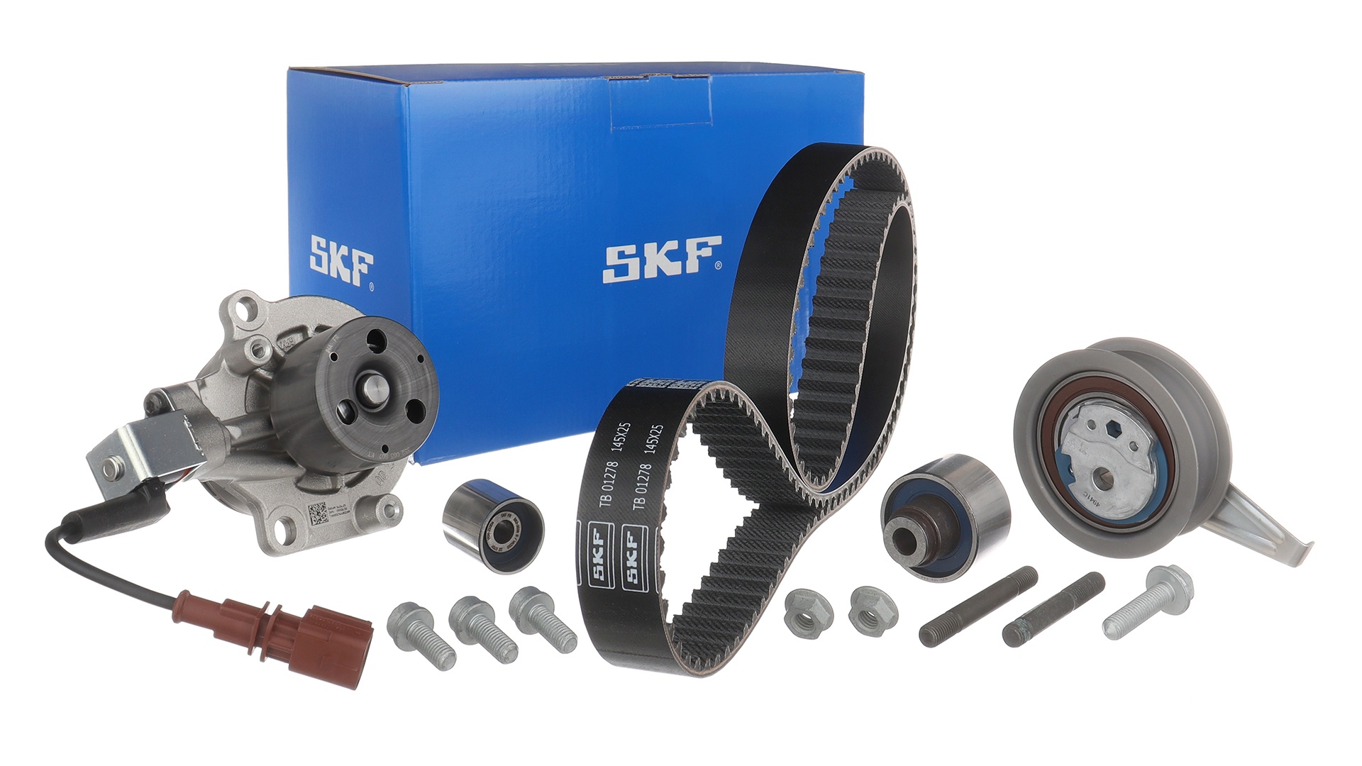 SKF Distributieriem kit inclusief waterpomp VKMC 01278