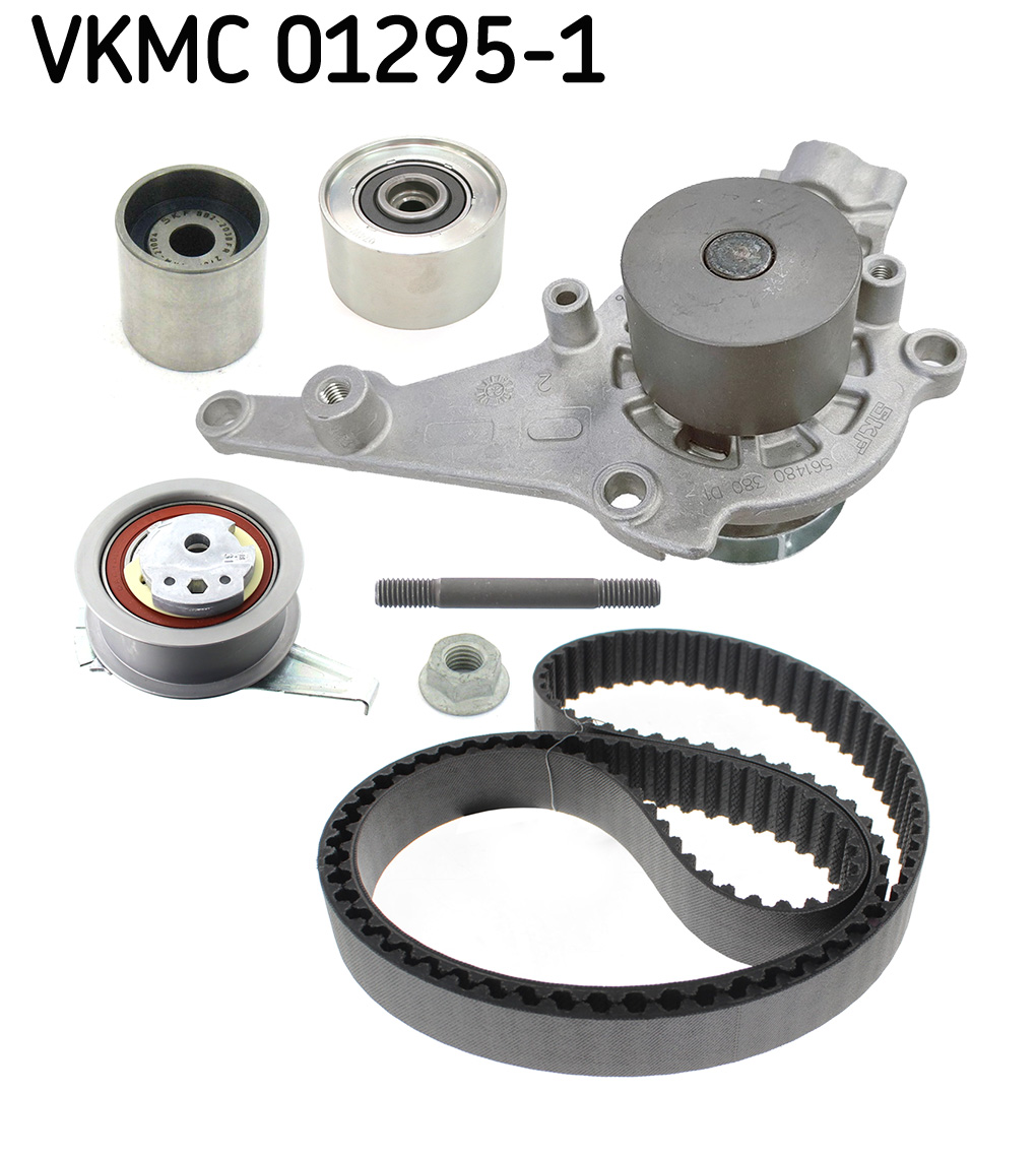 SKF Waterpomp + distributieriem set VKMC 01295-1