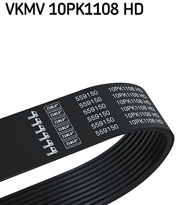 Poly V-riem SKF VKMV 10PK1108 HD