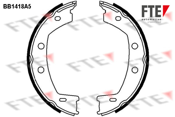 Remschoen set FTE 9100146