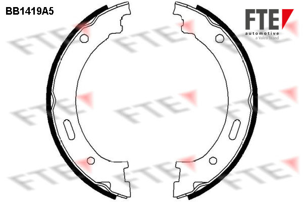 Remschoen set FTE 9100147