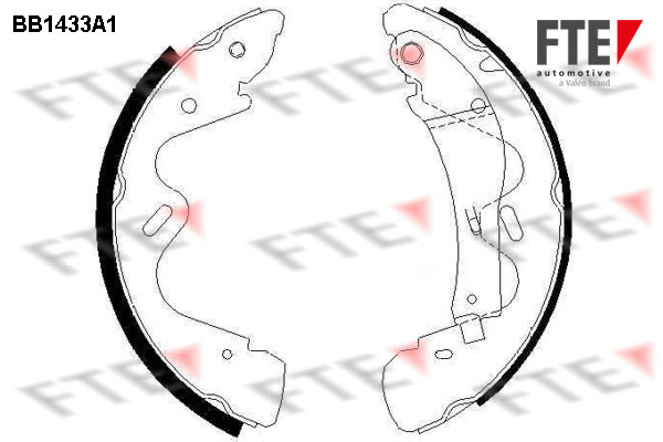 Remschoen set FTE 9100158