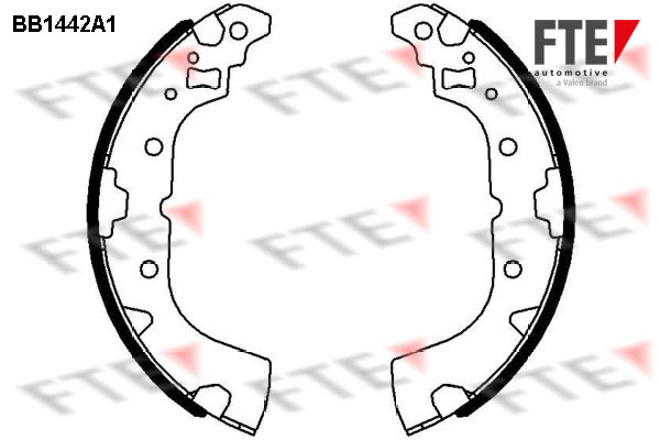 Remschoen set FTE 9100165