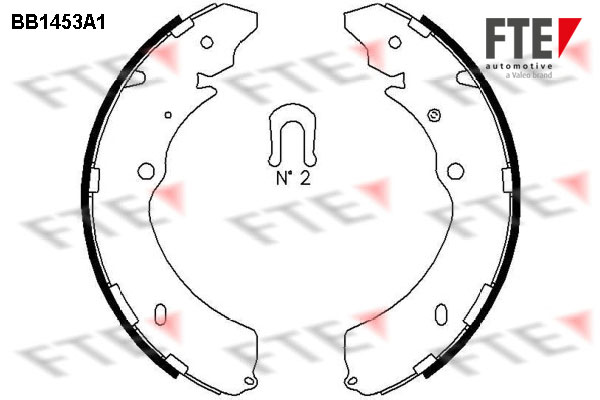 Remschoen set FTE 9100184