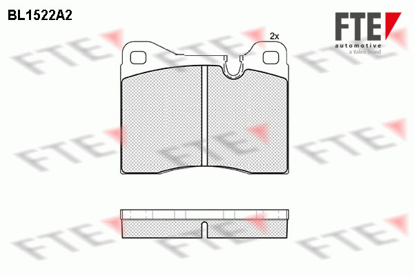 Remblokset FTE BL1522A2