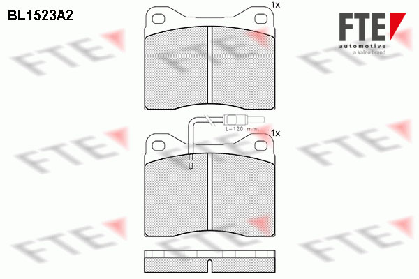 Remblokset FTE 9500001