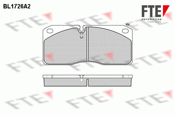 Remblokset FTE 9500018