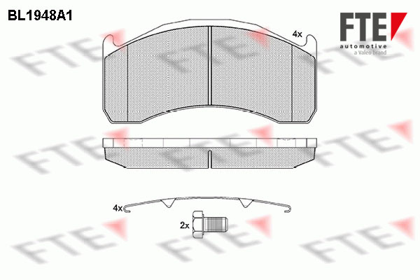 Remblokset FTE BL1948A1