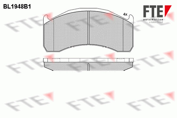 Remblokset FTE BL1948B1