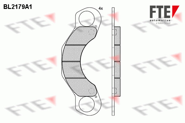 Remblokset FTE BL2179A1