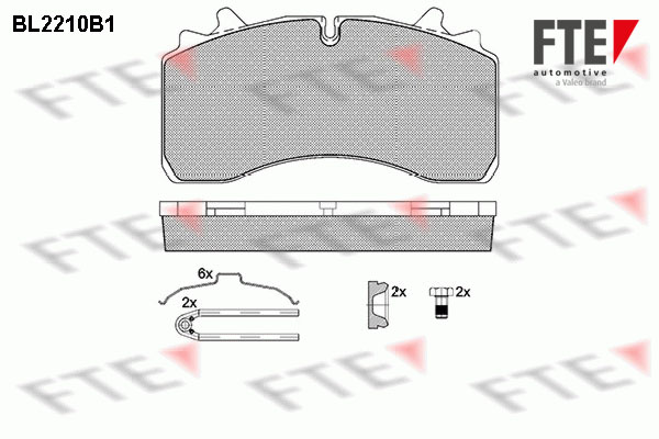 Remblokset FTE 9500071