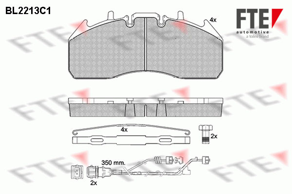 Remblokset FTE 9500073