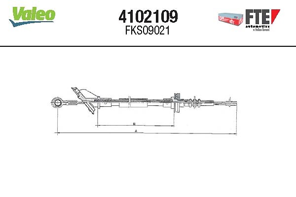 Koppelingskabel FTE 4102109