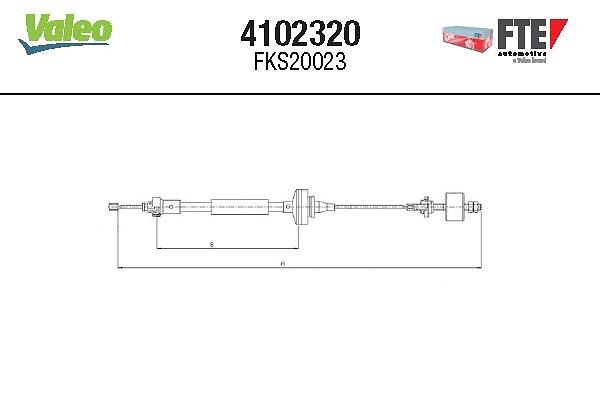 Koppelingskabel FTE 4102320