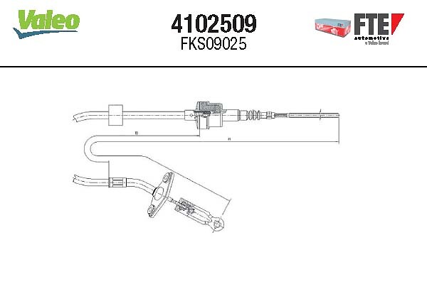 Koppelingskabel FTE 4102509