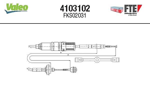 Koppelingskabel FTE 4103102