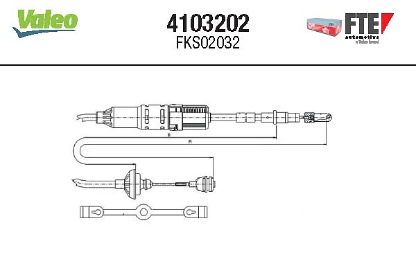 Koppelingskabel FTE 4103202
