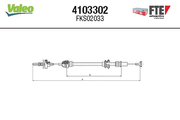 Koppelingskabel FTE 4103302
