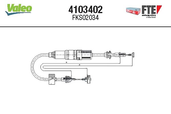 Koppelingskabel FTE 4103402