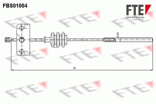 Handremkabel FTE FBS01004