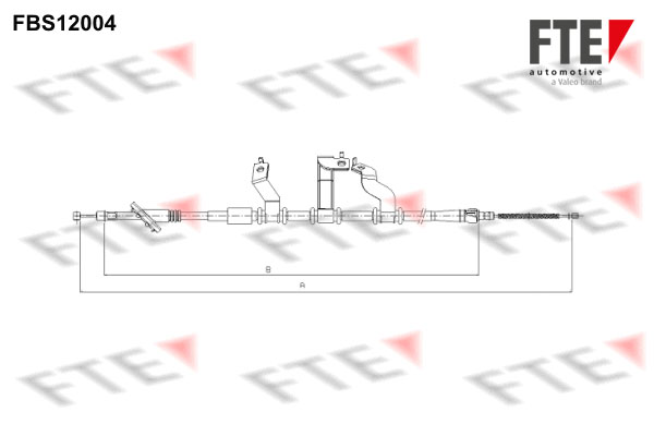 Handremkabel FTE 9250394