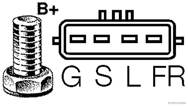 Herth+Buss Jakoparts Alternator/Dynamo J5115098