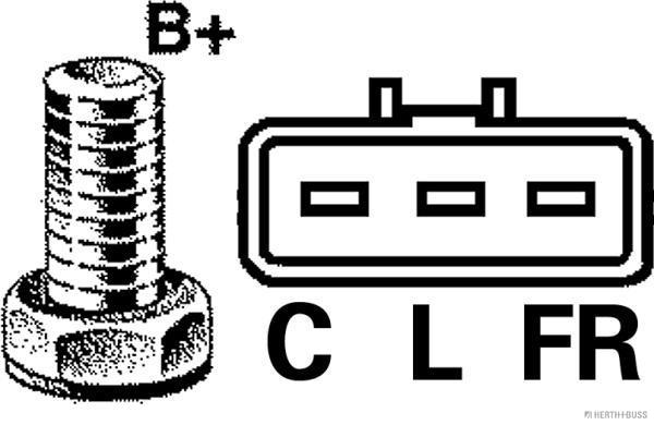 Herth+Buss Jakoparts Alternator/Dynamo J5110321