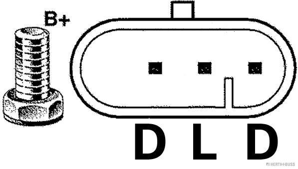 Herth+Buss Jakoparts Alternator/Dynamo J5110909
