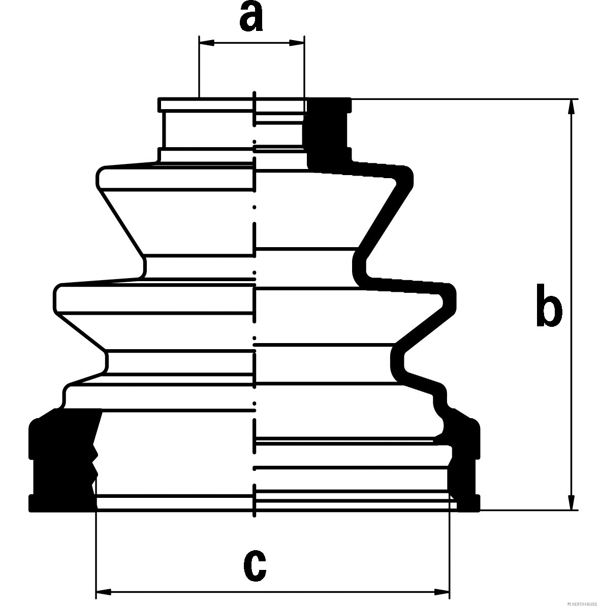 Herth+Buss Jakoparts Aandrijfashoes J2862027