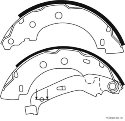 Herth+Buss Jakoparts Remschoen set J3501058