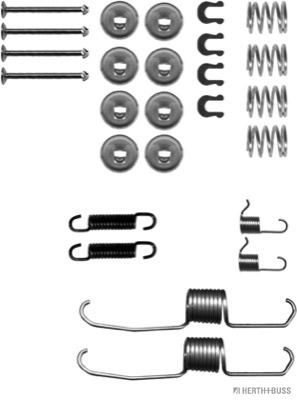 Rem montageset Herth+Buss Jakoparts J3562001