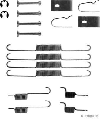 Rem montageset Herth+Buss Jakoparts J3563000