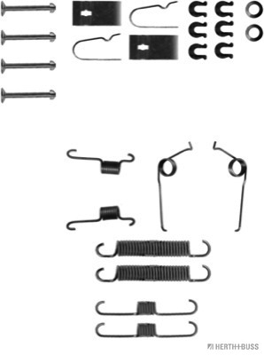 Rem montageset Herth+Buss Jakoparts J3566000